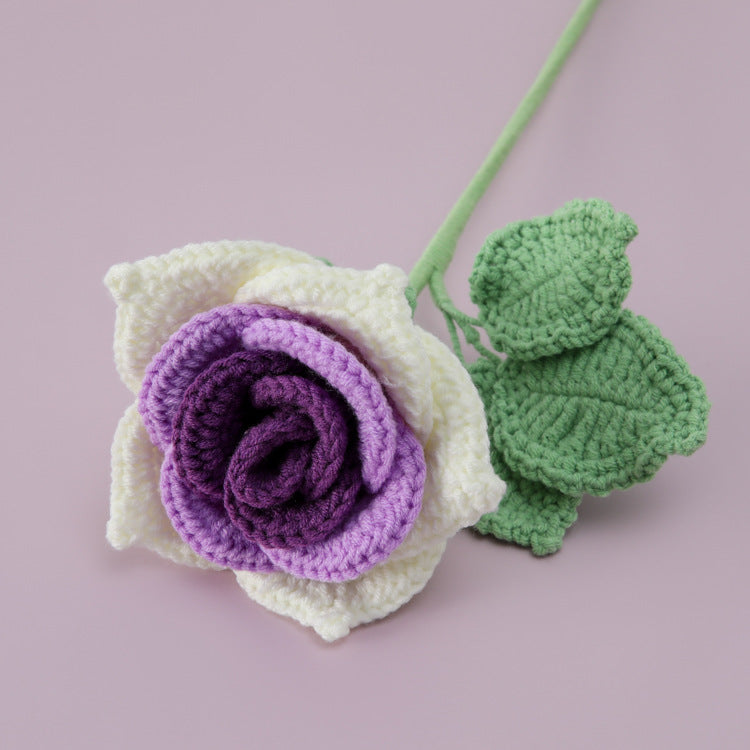 Handcrafted Bouquets, These handcrafted bouquets feature large Thai rose branches made from yarn, as well as realistic artificial flowers. They are the ideal choice for wholesale purchases and make perfect gifts for special occasions like Valentine's Day