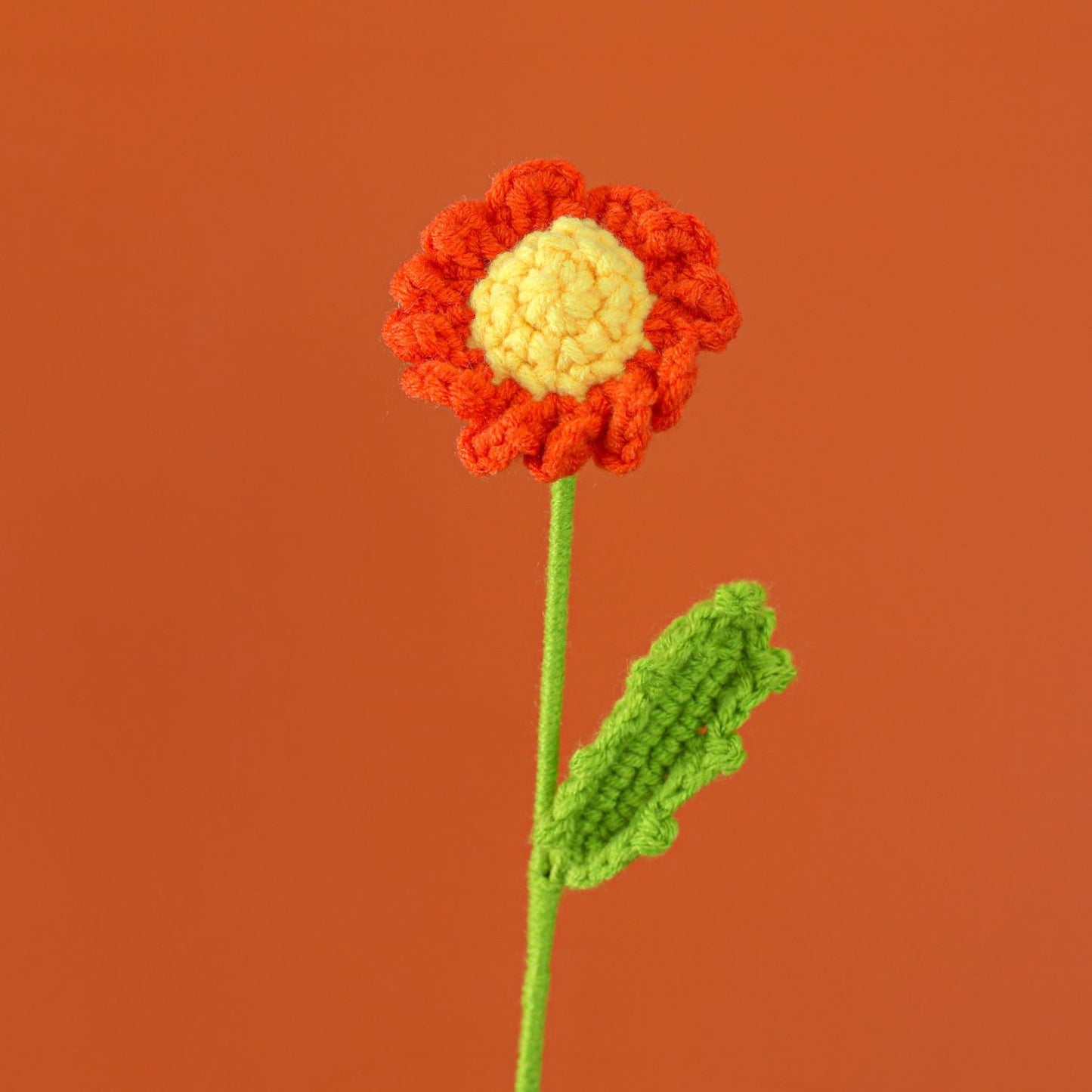 Chamomile Crocheted Daisy Bouquet - Finished Flower Bouquet for Baskets and Hug Buckets,  Bouquet for Weddings