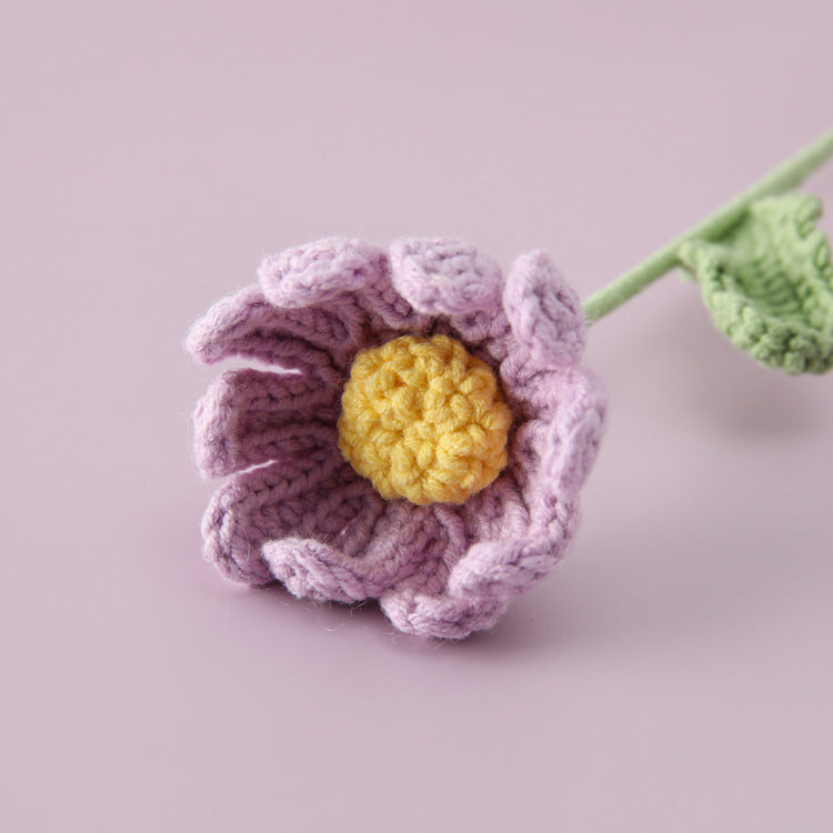 Cute and Charming: Woolen Curly Chrysanthemum Flower Branches - Miniature Chrysanthemums for Wedding Table Decor, Featuring a Countryside and Classical Style with Colorful Chrysanthemums