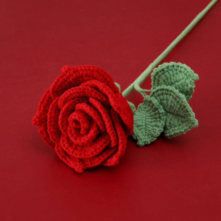 Handcrafted Bouquets, These handcrafted bouquets feature large Thai rose branches made from yarn, as well as realistic artificial flowers. They are the ideal choice for wholesale purchases and make perfect gifts for special occasions like Valentine's Day