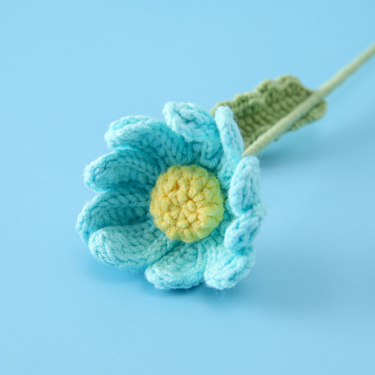 Cute and Charming: Woolen Curly Chrysanthemum Flower Branches - Miniature Chrysanthemums for Wedding Table Decor, Featuring a Countryside and Classical Style with Colorful Chrysanthemums