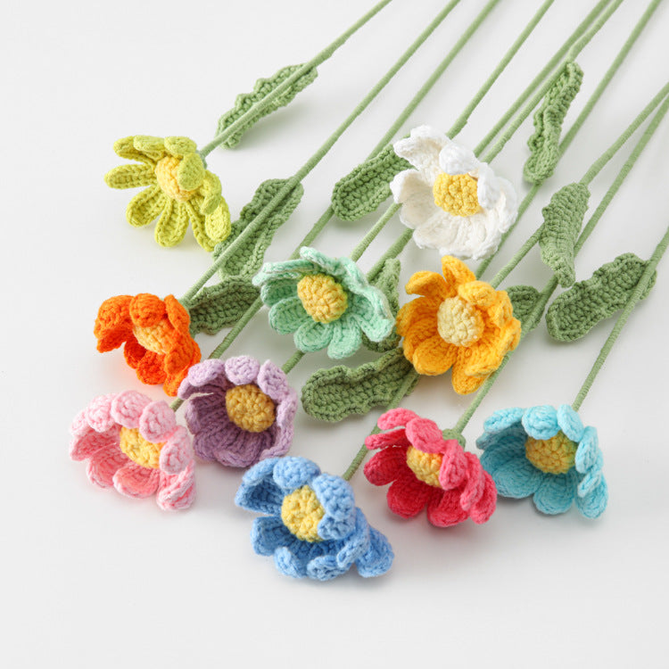 Cute and Charming: Woolen Curly Chrysanthemum Flower Branches - Miniature Chrysanthemums for Wedding Table Decor, Featuring a Countryside and Classical Style with Colorful Chrysanthemums